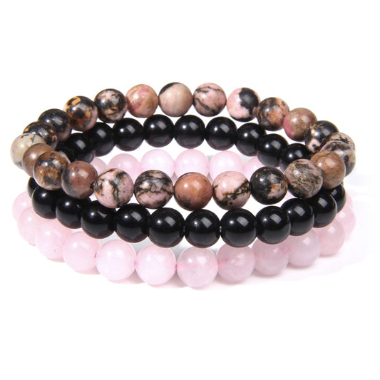 Women Men Bracelets Natural Stone Beads Bracelet