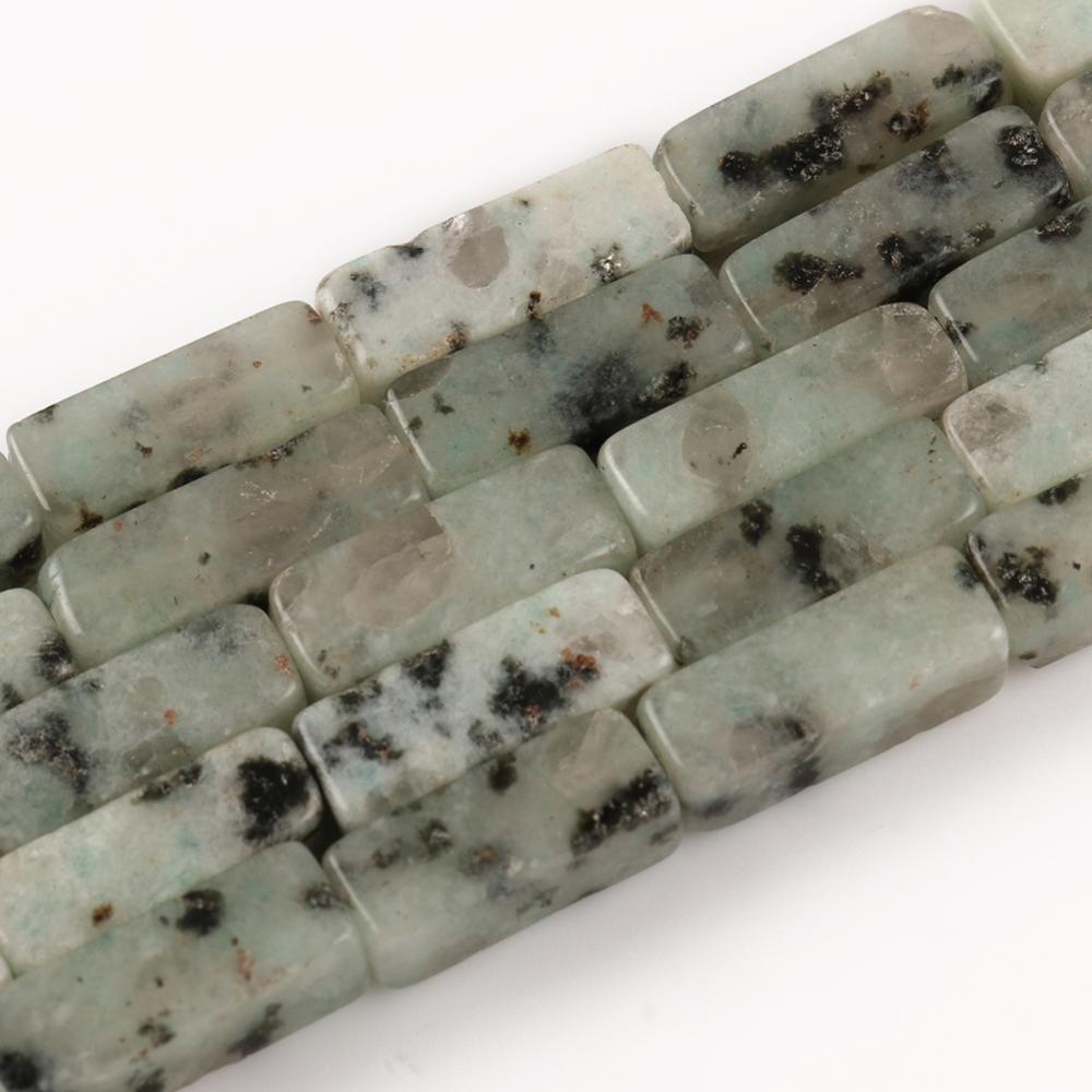 Natural Stone Rectangle Tiger Eye Labradorite Opal Jades