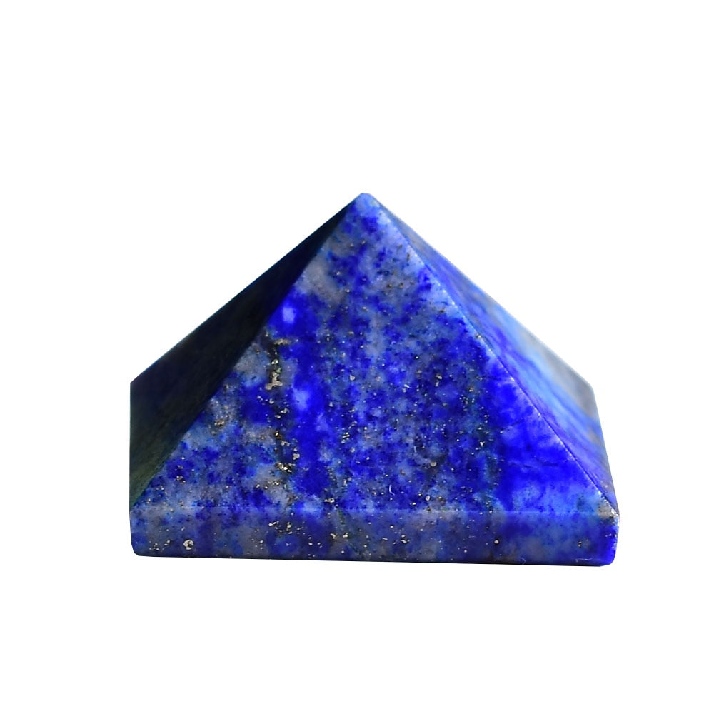 Fluorite Crystal Pyramid Quartz Healing Stone