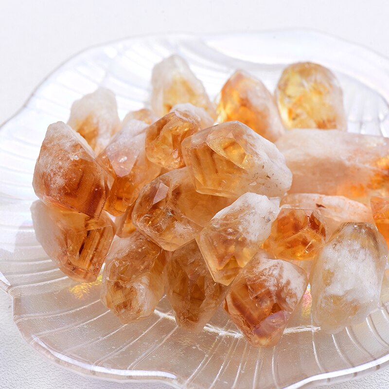 Citrine Ore crystal Repair Rock Mineral Specimen Collection