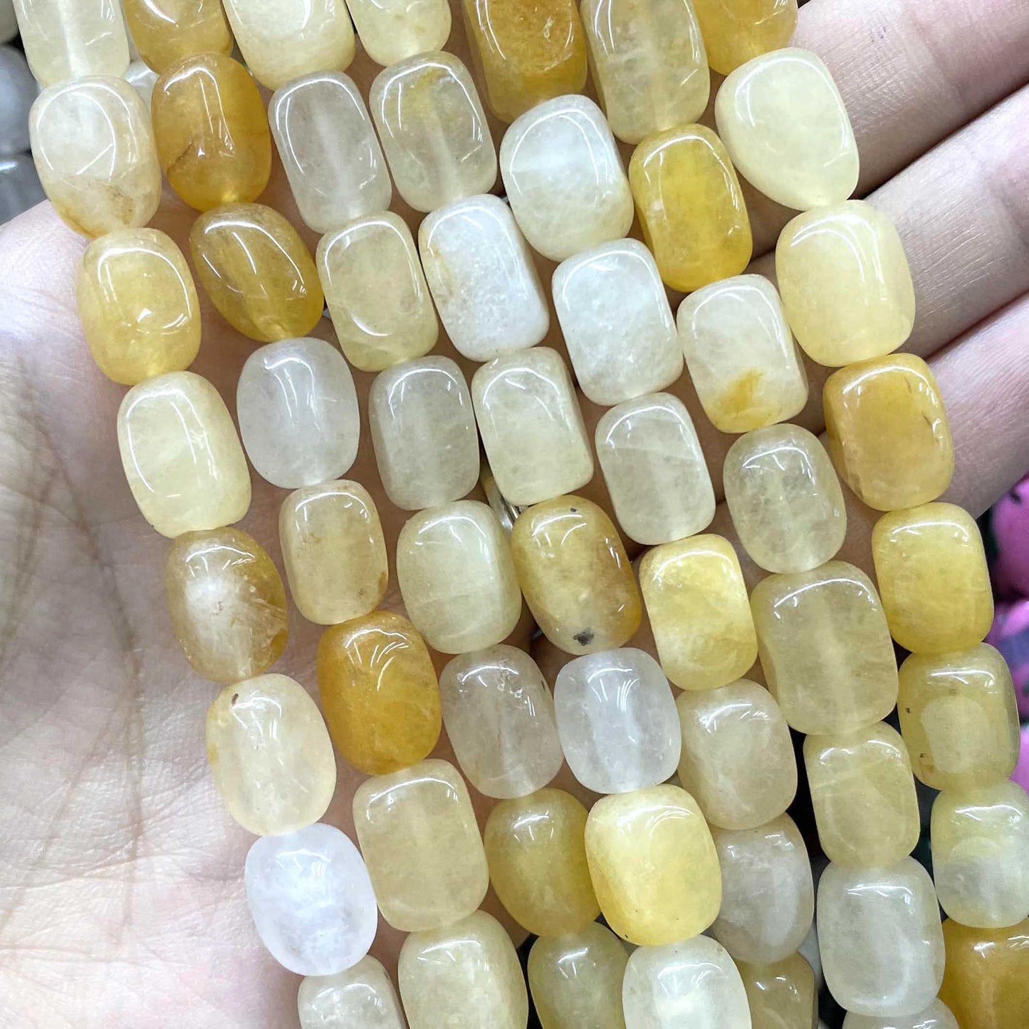 Natural Tiger Eye Jades Quartz Crystal Stone