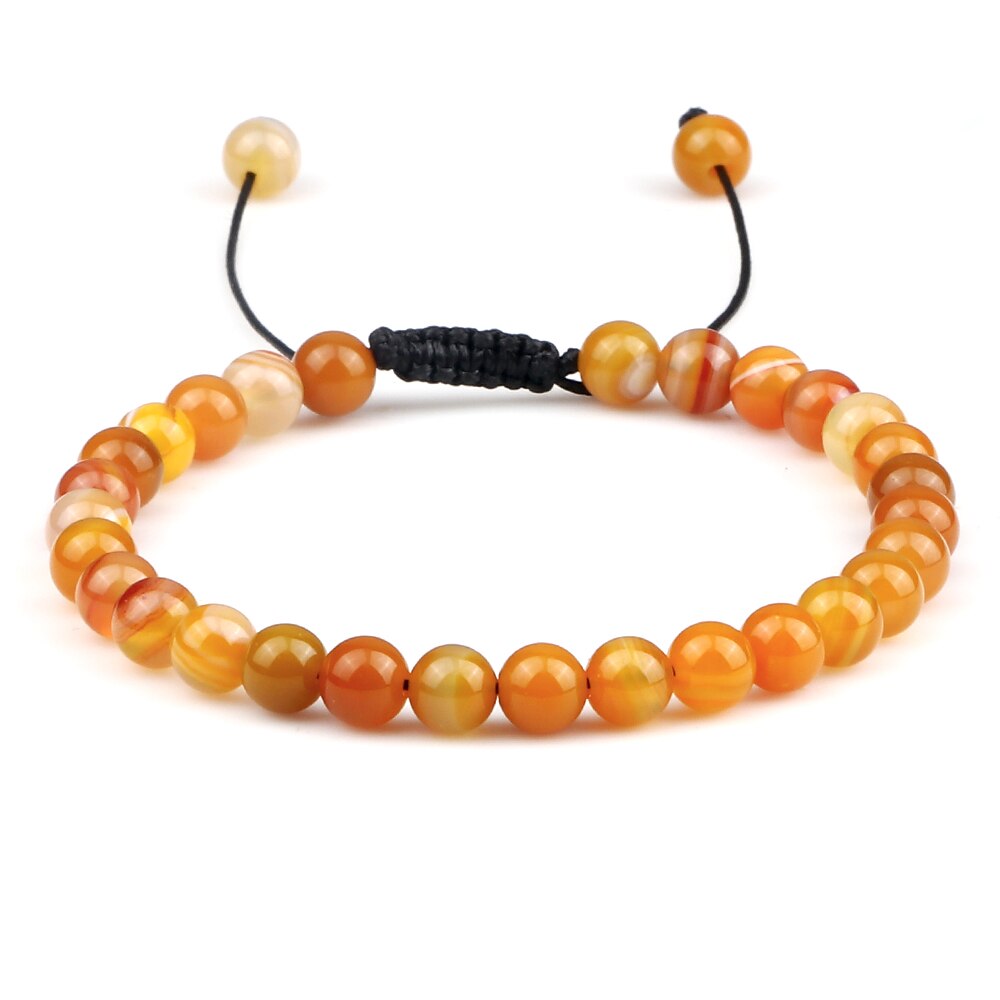 Natural Stone Men Bracelets Charm Tiger Eye