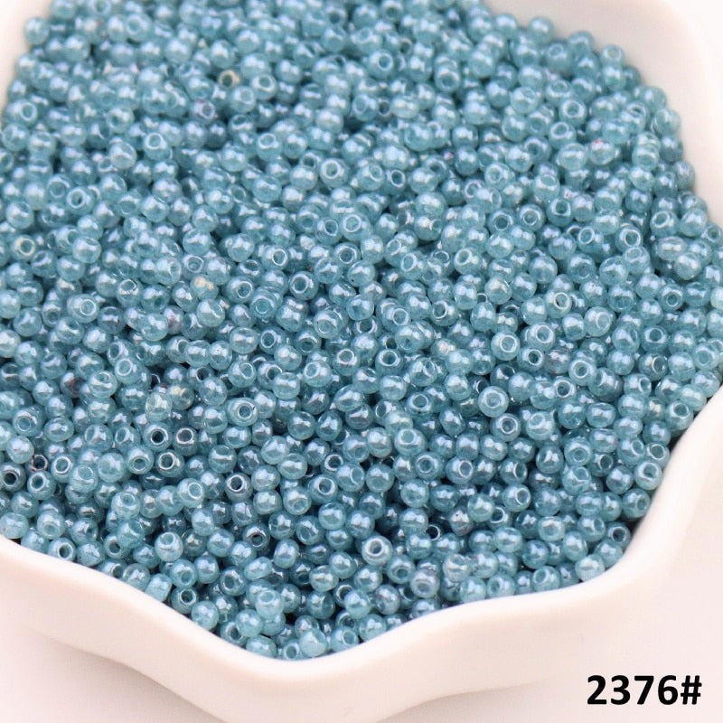 Jade Seedbeads 11/0 8/0 Crystal Glass Beads Charm