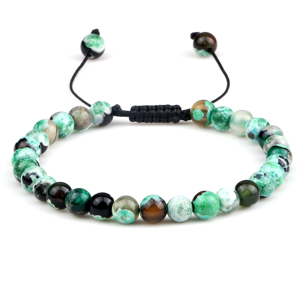 Natural Stone Men Bracelets Charm Tiger Eye