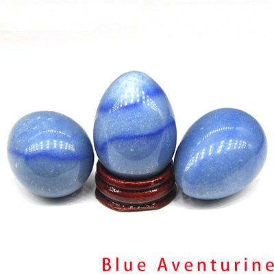 Egg Shaped Stones Natural Gemstone Hand Polished