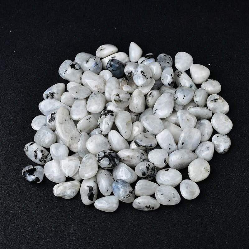 Natural Moonstone Crystal Quartz Gravel