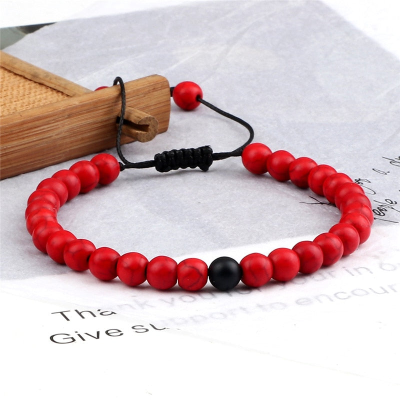 Handmade Adjustable Bracelet Natural Stone