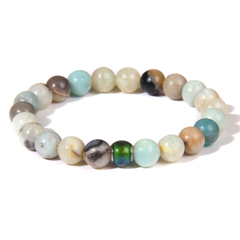 Changing Color Bracelet Fashion Natural Stone Beads