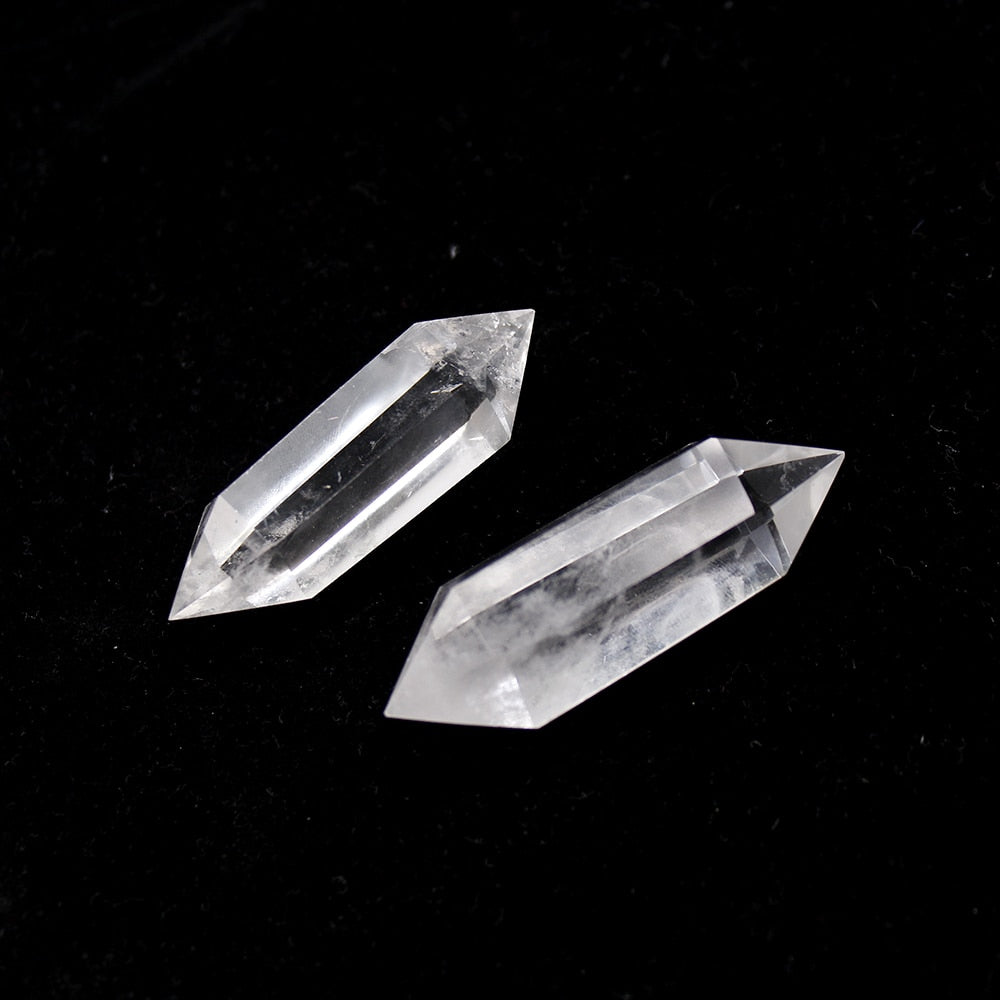 White Crystal Quartz Crystal Stone Point Healing