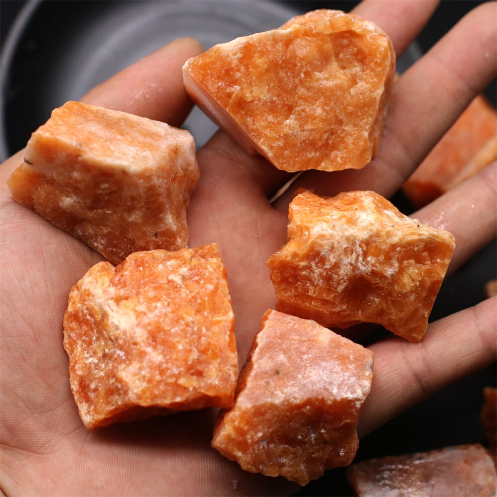 Natural Raw Sunstone Crystal Quartz Irregular Rough