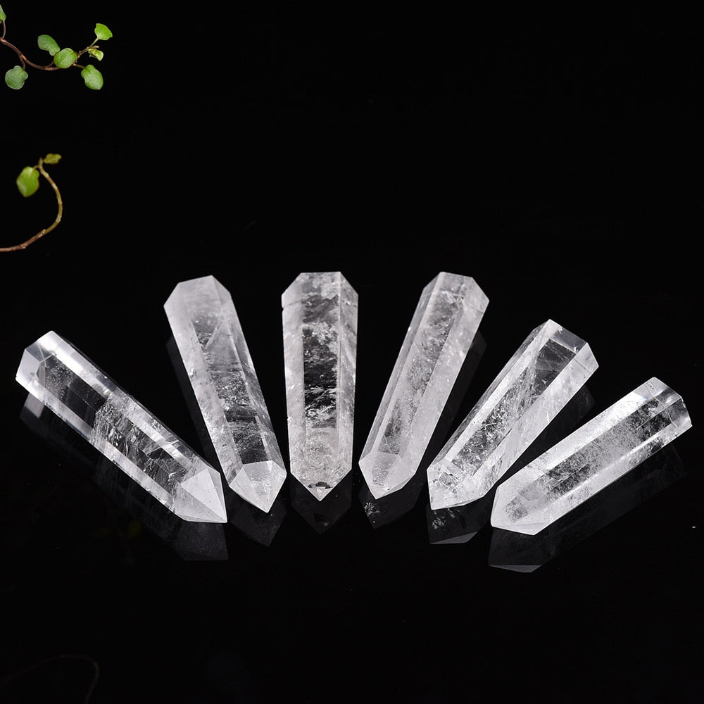 Natural white Crystal clear quartz Quartz Crystal