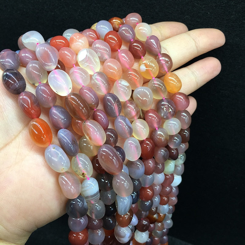 Natural stone irregular shape loose beads Crystal