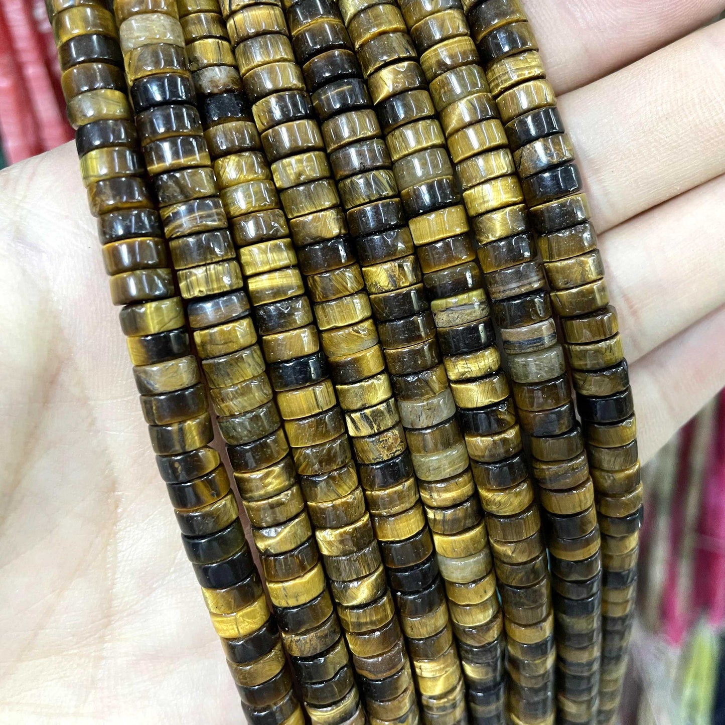 Jades Amazonite Stone Spacer Loose Beads