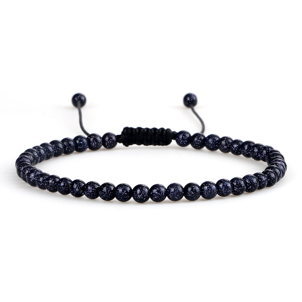 Blue Sandstone Beads Bracelets & Bangles for Women