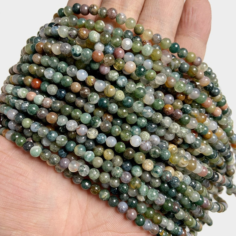 Natural Stone Beads Agat Jade Amazonite Jaspers