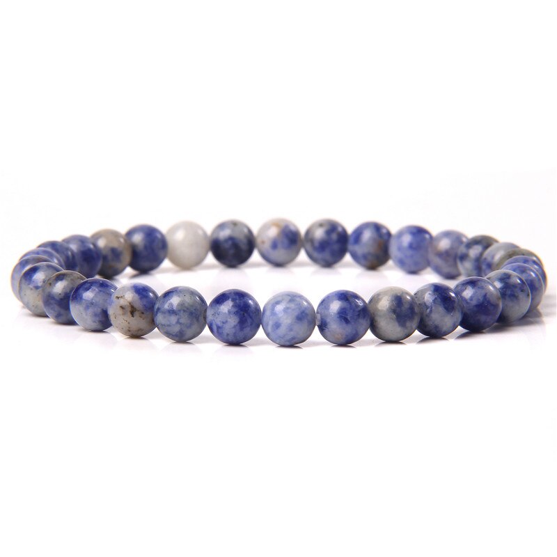 Blue Lapis Tiger Eye Agates Buddha Bracelets