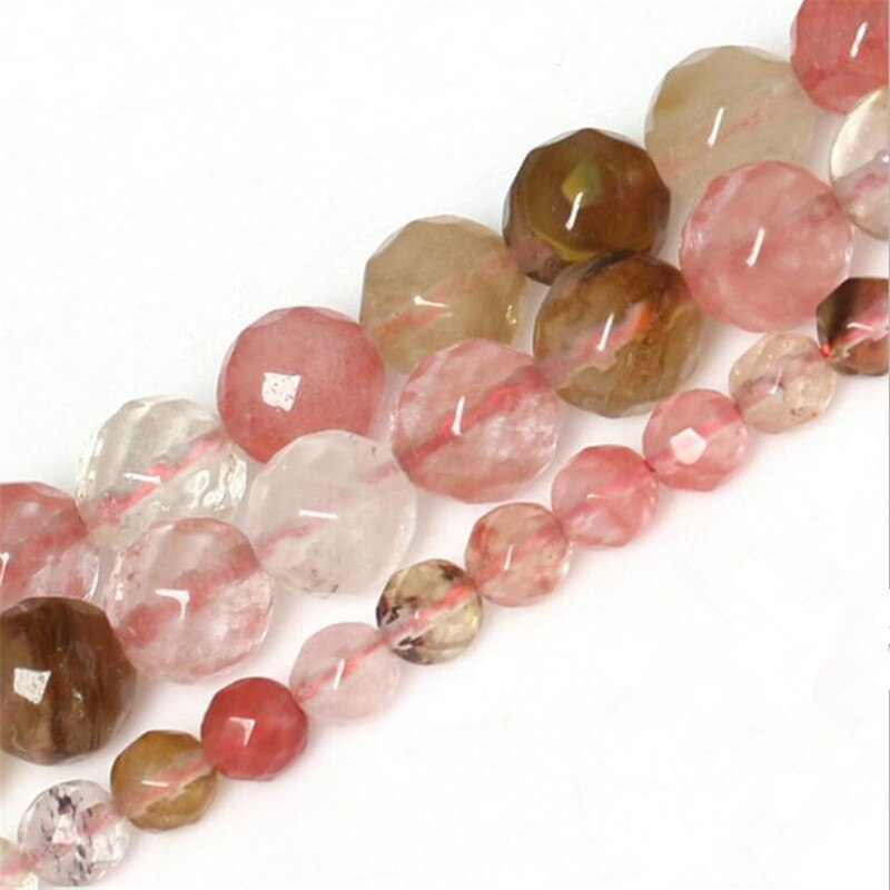 Romantic Tourmaline stone multicolor Watermelon jades