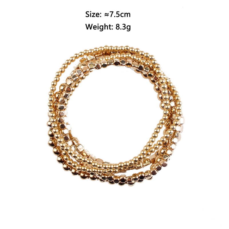 Natural Imitation Pearl String Bracelet Bangles Yoga