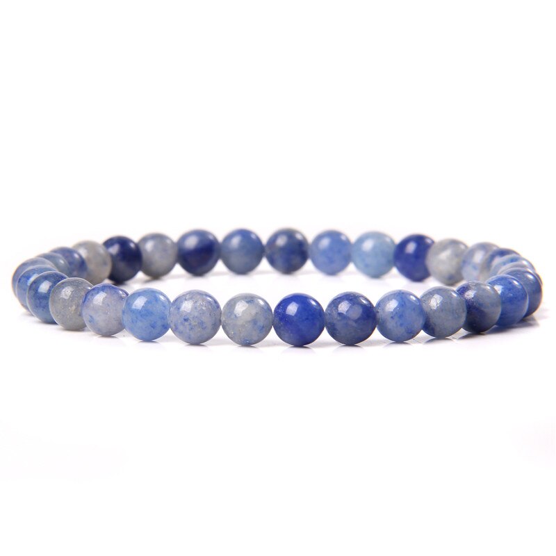 Blue Lapis Tiger Eye Agates Buddha Bracelets