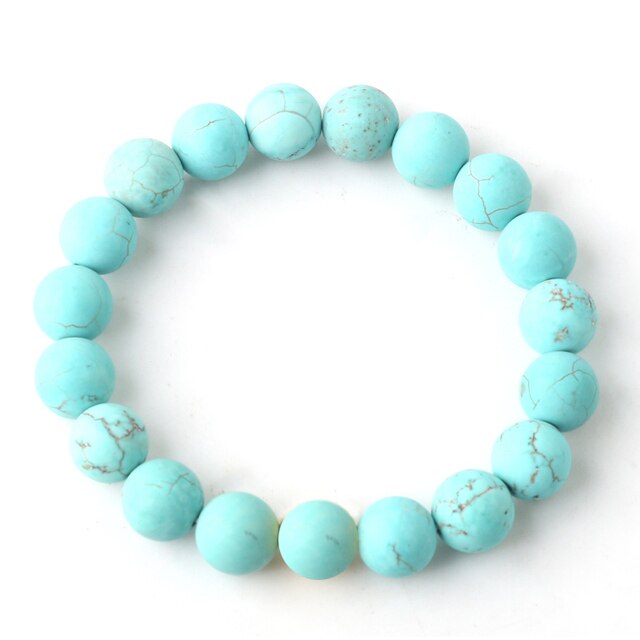 Healing Energy Amazonite Turquoises Bracelet