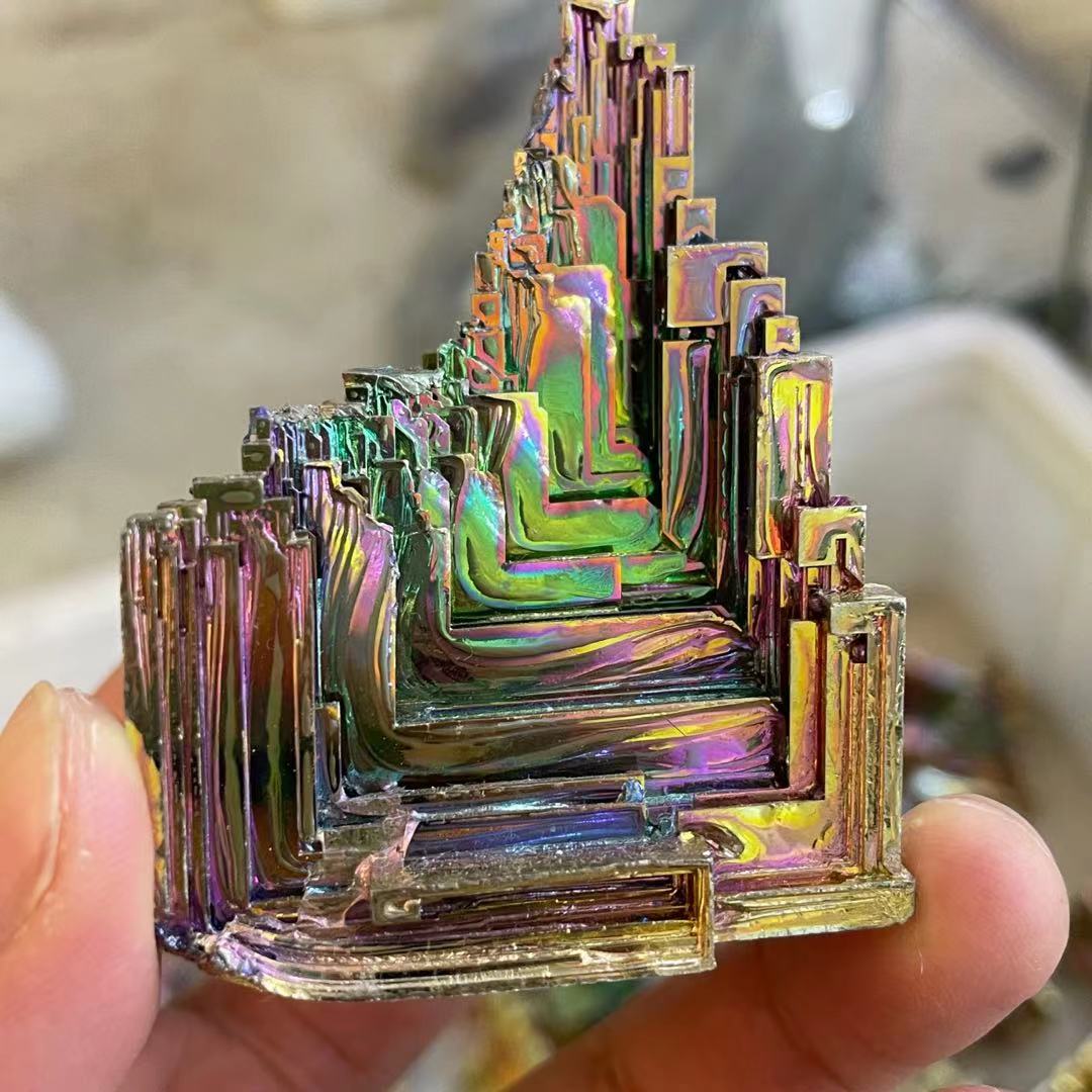Bismuth natural stone decoration Bismuth colorful