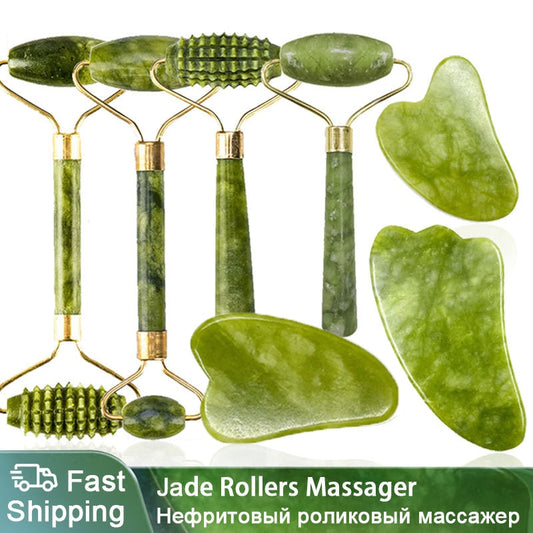 Face Massager Roller Jade Store Scraper