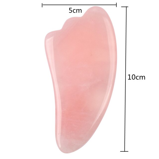 Rose Jade Gua Sha Body Massage Beauty Skin Care Tool