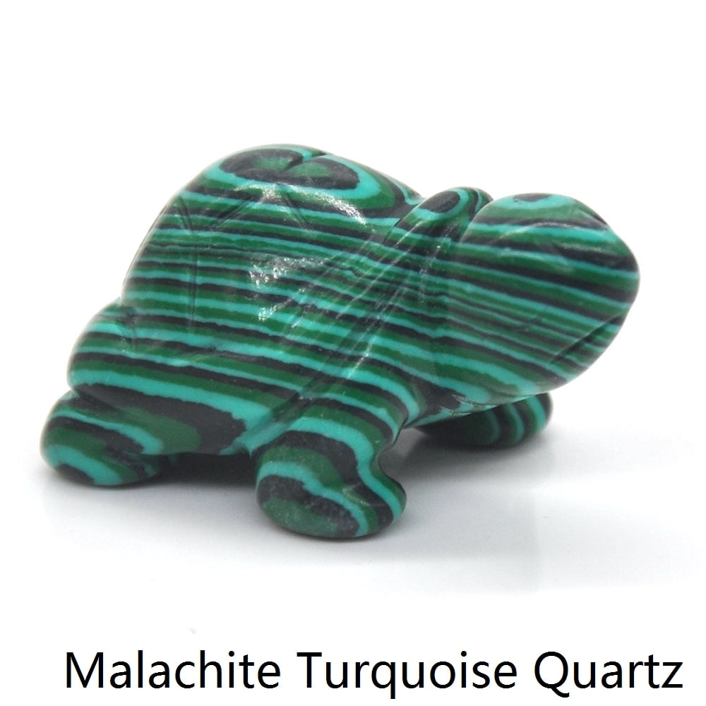 Turtle Tortoise Statue Natural Healing Crystal