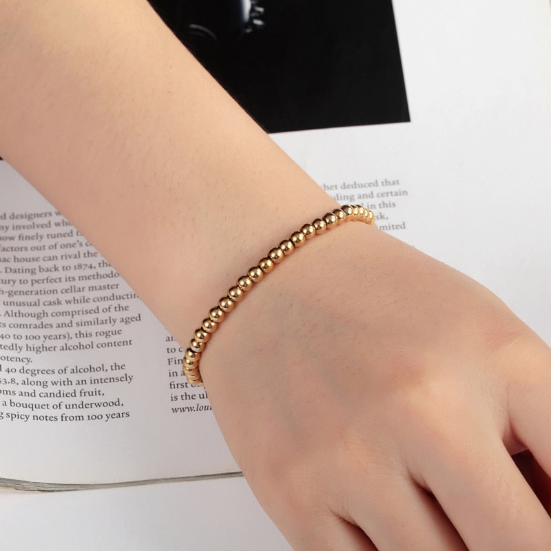 New Fashion Style Men Women Wide Stretchable Bead