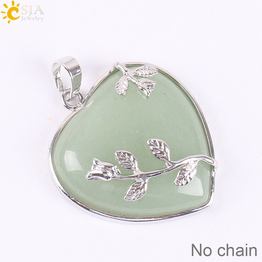Natural Stone Jewelry New Arrival Rose Flower Pendant