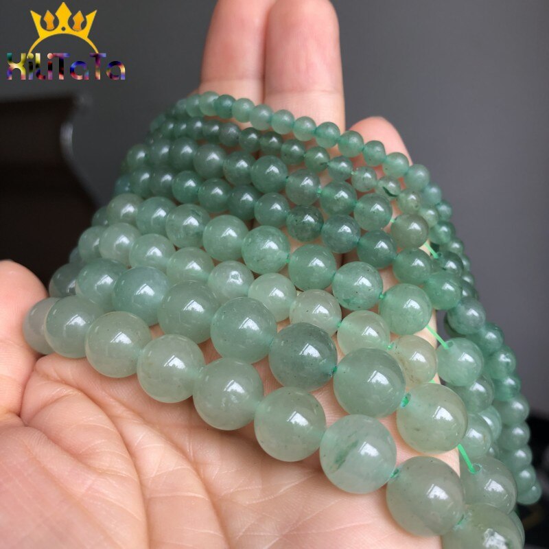 Natural Green Aventurine Jades Stone Round