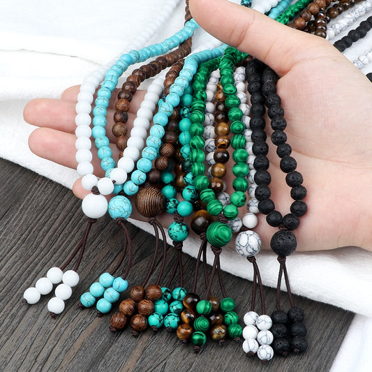 10 Styles Multilayer Bracelets Charm 108 Beads