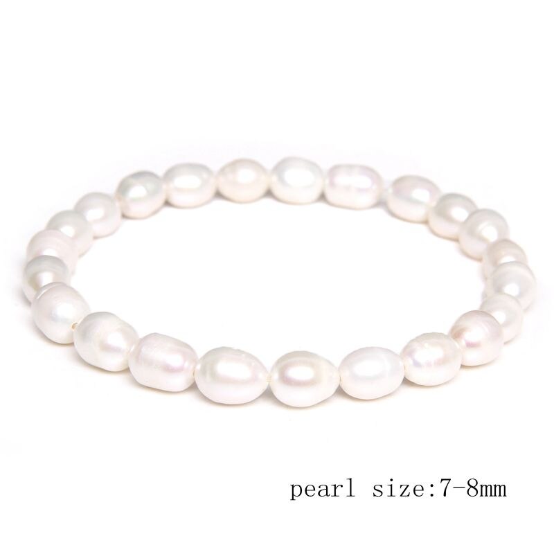 Natural Freshwater Pearl Bracelets For Charm Elegant