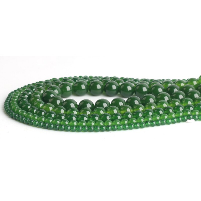 Natural Stone Beads Malaysian Jades Round Loose