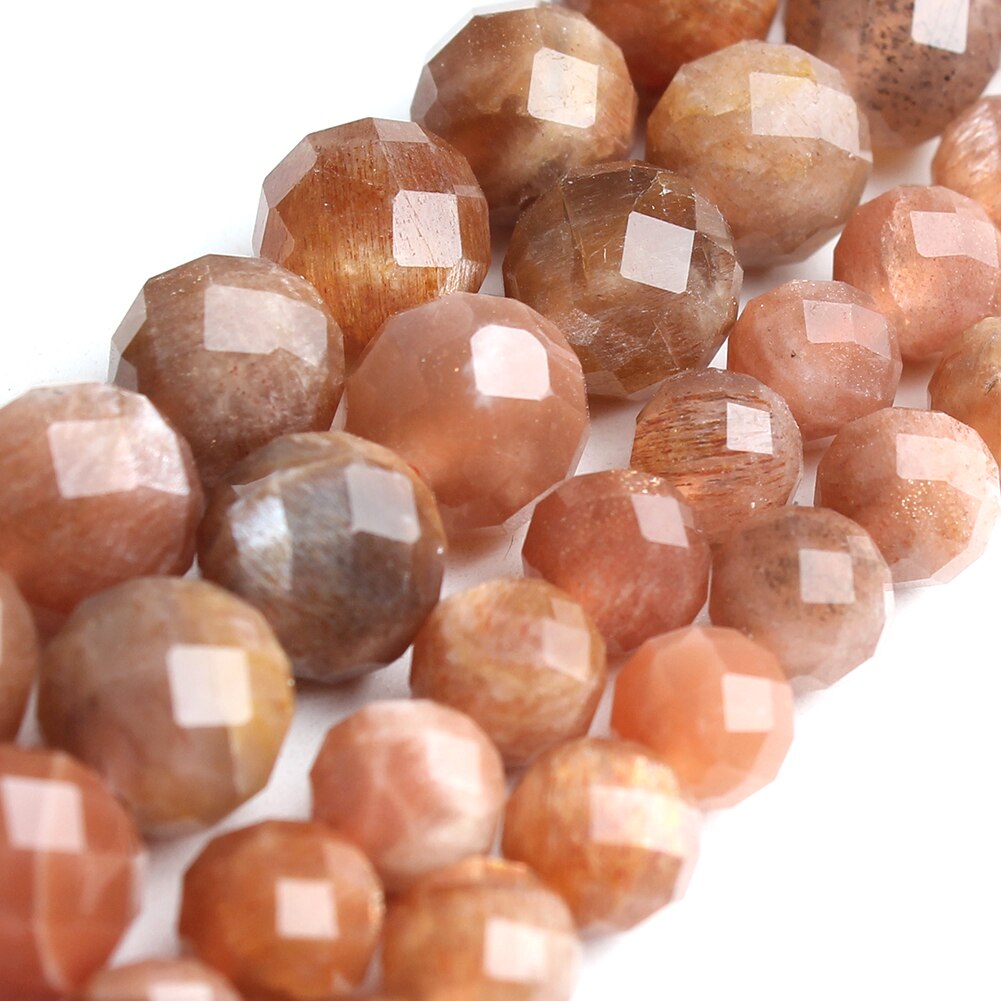 Natural Faceted Gem Canadian Jades Beads Round