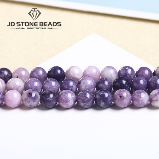 Wholesale Natural China Lepidolite Stone Beads