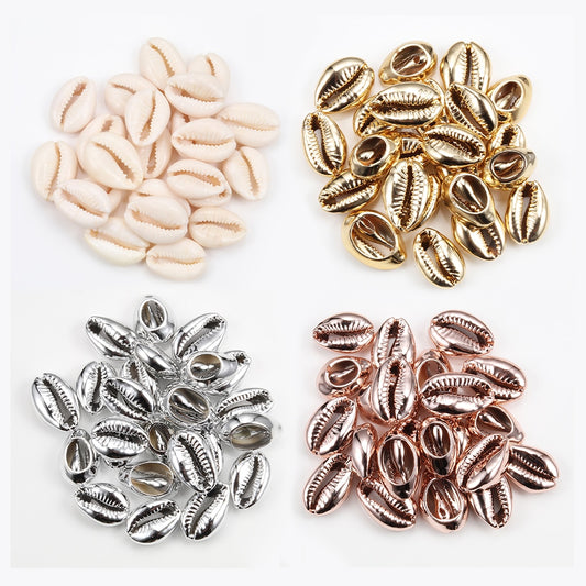 Electroplate Shell Beads Boho Natural Seashells Bead