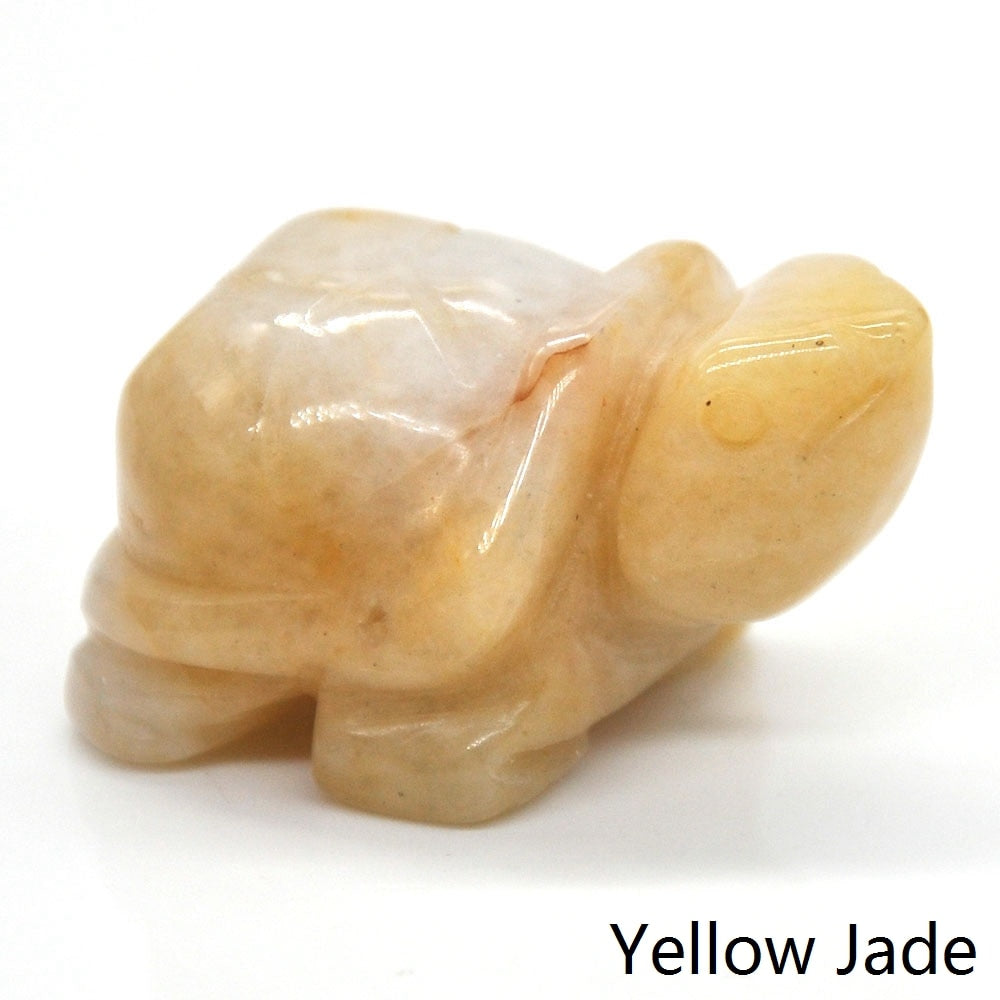 Turtle Tortoise Statue Natural Healing Crystal