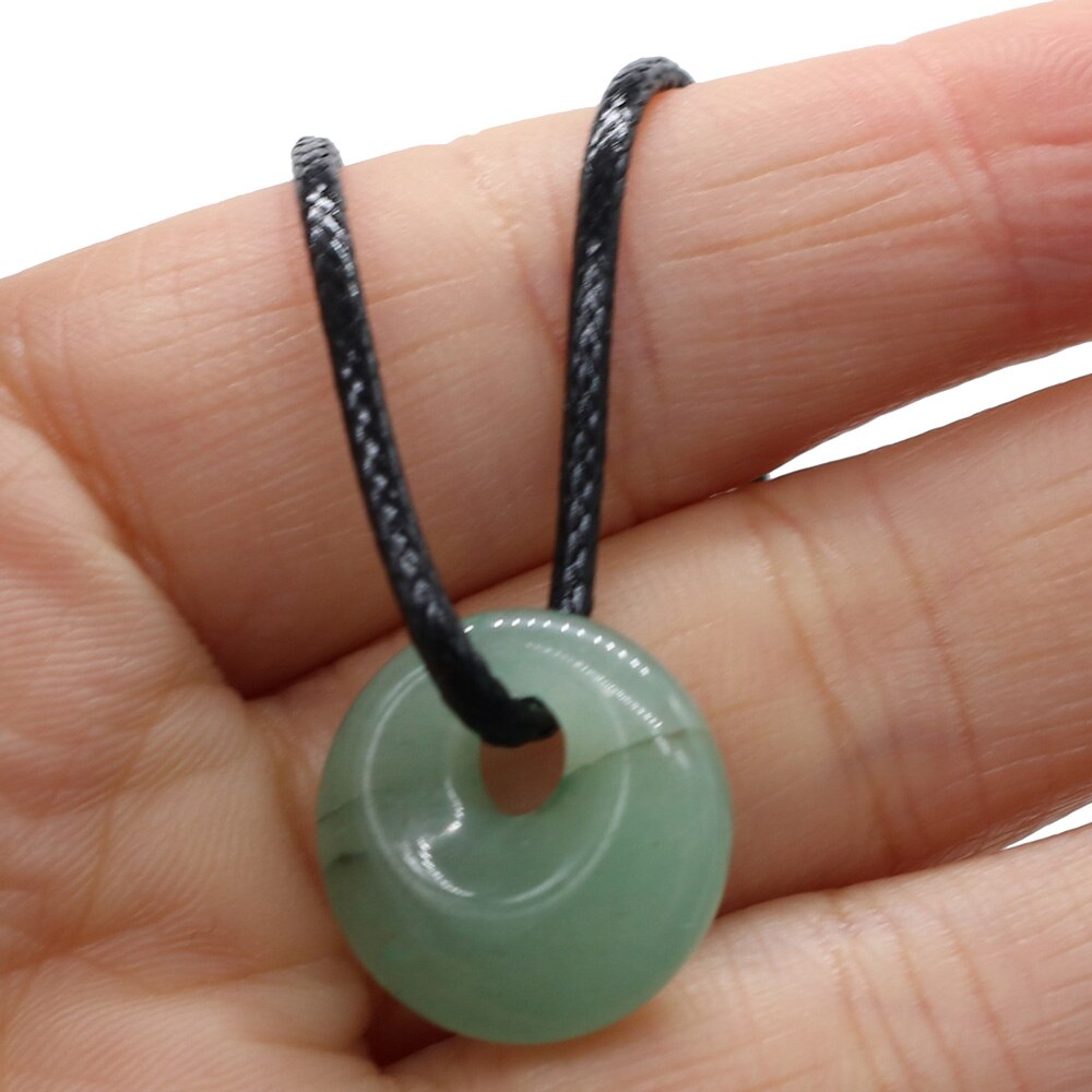 Natural Stone Agates PictureYellow Jade Necklace Pendant