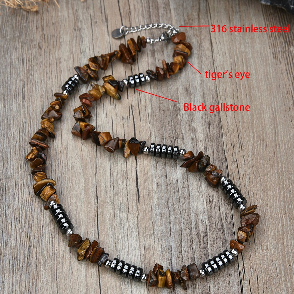 Natural Tiger Eye Stone Catholic Christian Beads