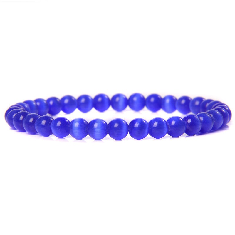 Blue Lapis Tiger Eye Agates Buddha Bracelets