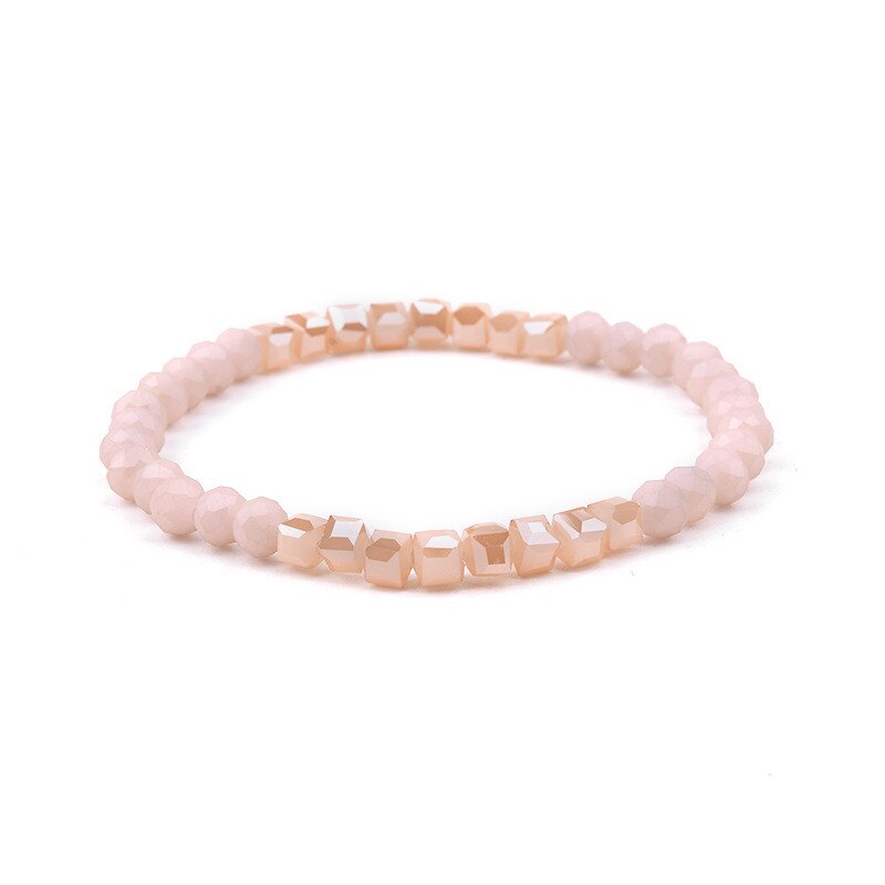 Natural Crystal Bracelets Delicate Beaded