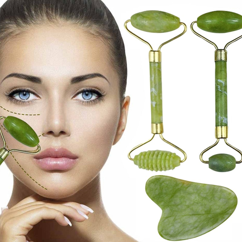Jade Massagers For Face Slimming Skin Care Lift