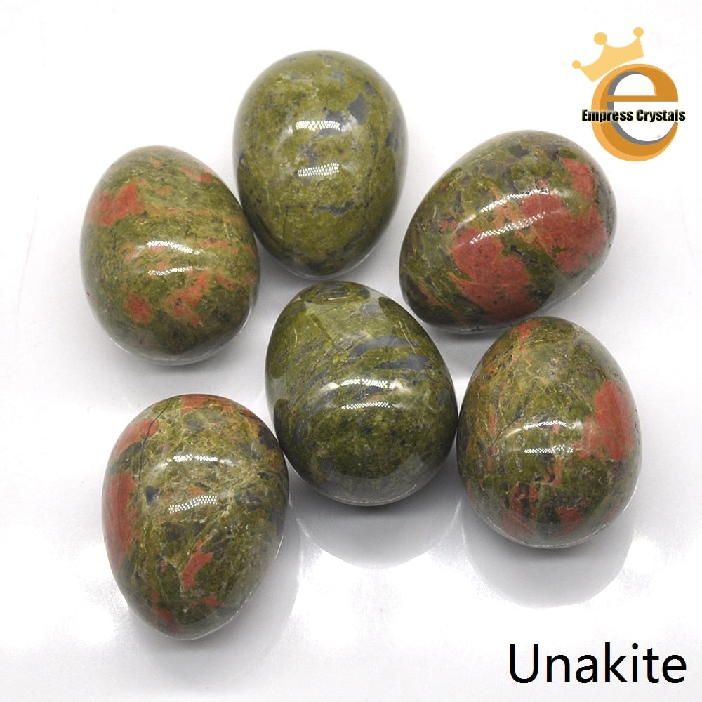 Undrilled Yoni Egg Natural Stone Healing Crystal