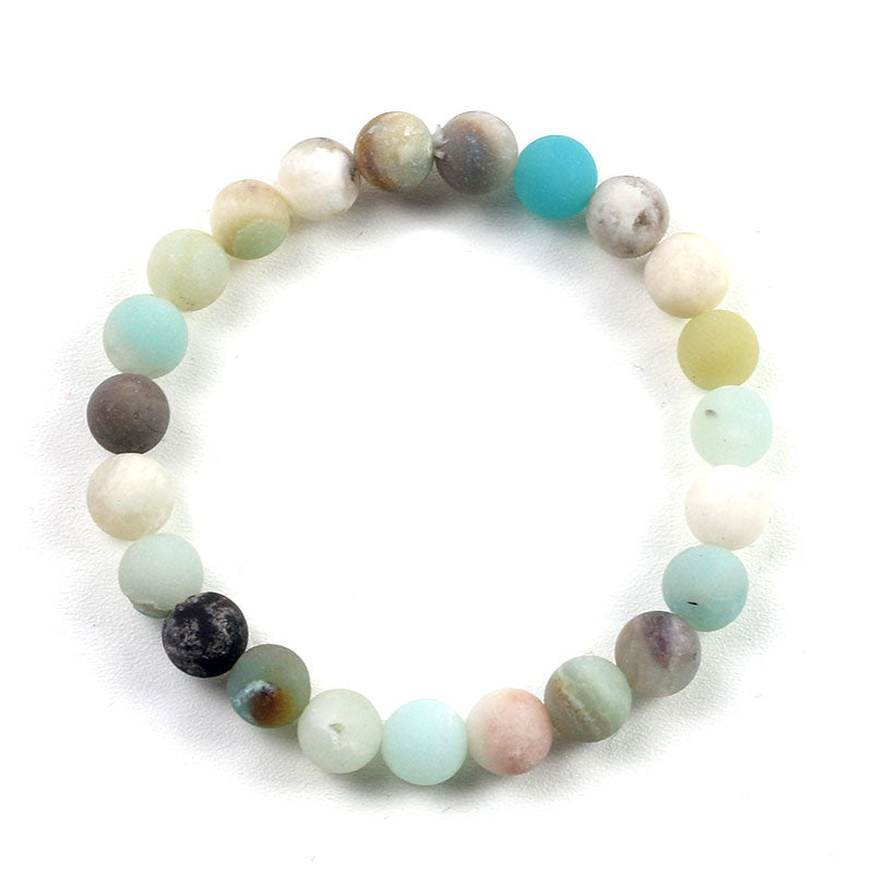 Healing Energy Amazonite Turquoises Bracelet