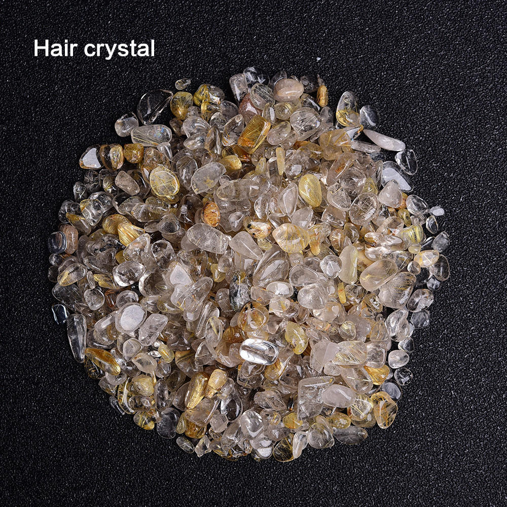 50g Natural Irregular Crystal Quartz Rock Tumbled