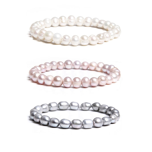 Natural Freshwater Pearl Bracelets For Charm Elegant