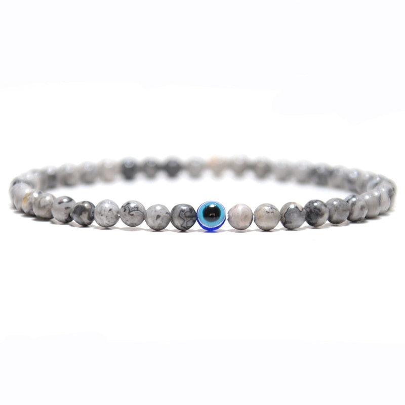 Minimalist Evil Eye Bracelet Men Female Charm