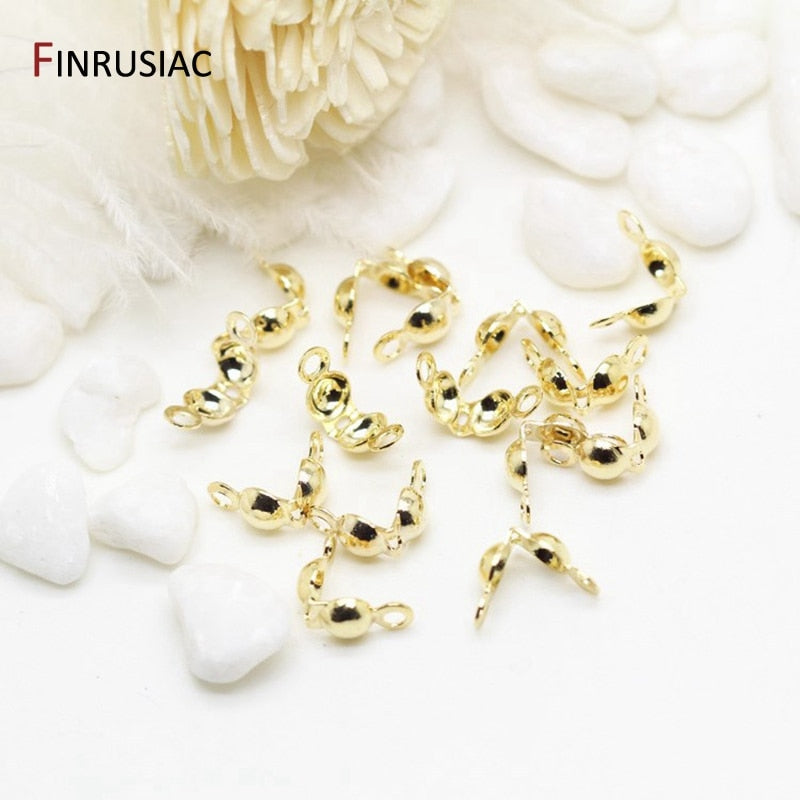 Crimp Bead Tip Knot Cover Supplies For Jewelry