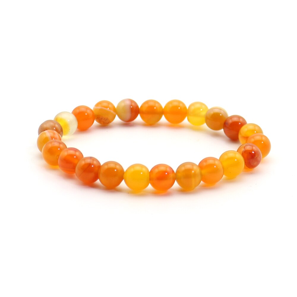 Women Men Natural Stone Quartz Bracelets Tiger Eye